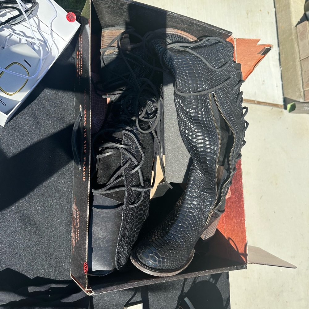 Freebird leather boots